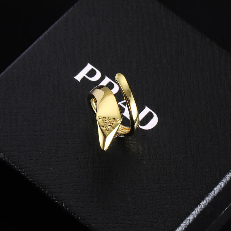 Prada Eternal gold Women Snake Ring in yellow