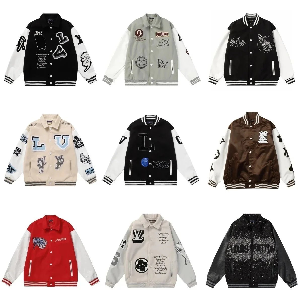 Louis Vuitton Men's Letterman Jacket Collection