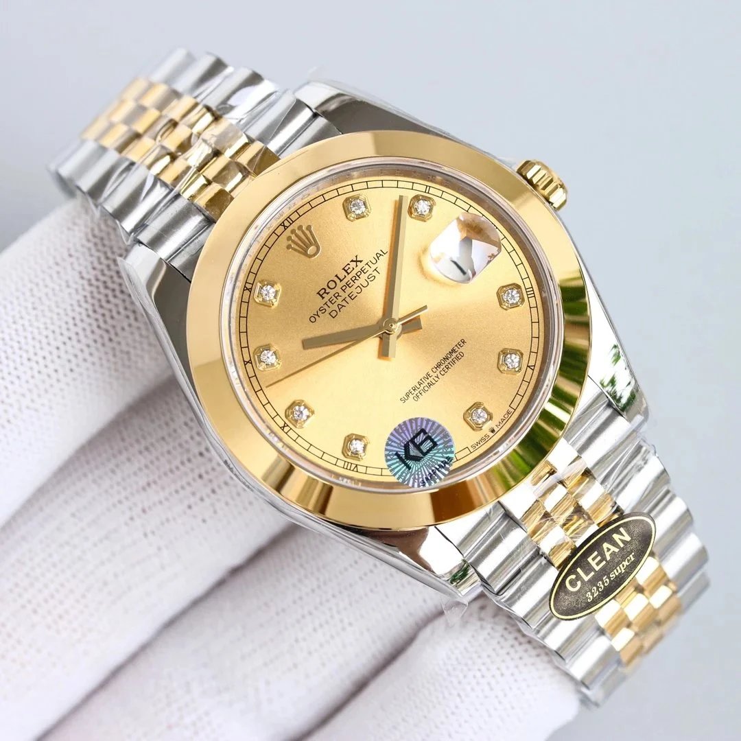 Rolex Oyster Perpetual Datejust Two-Tone Gold and Steel Watch