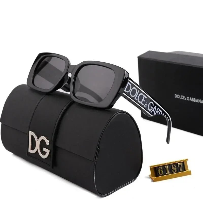 Dolce & Gabbana DG 6187 Square Sunglasses for Women Men Fashion Designer Shades