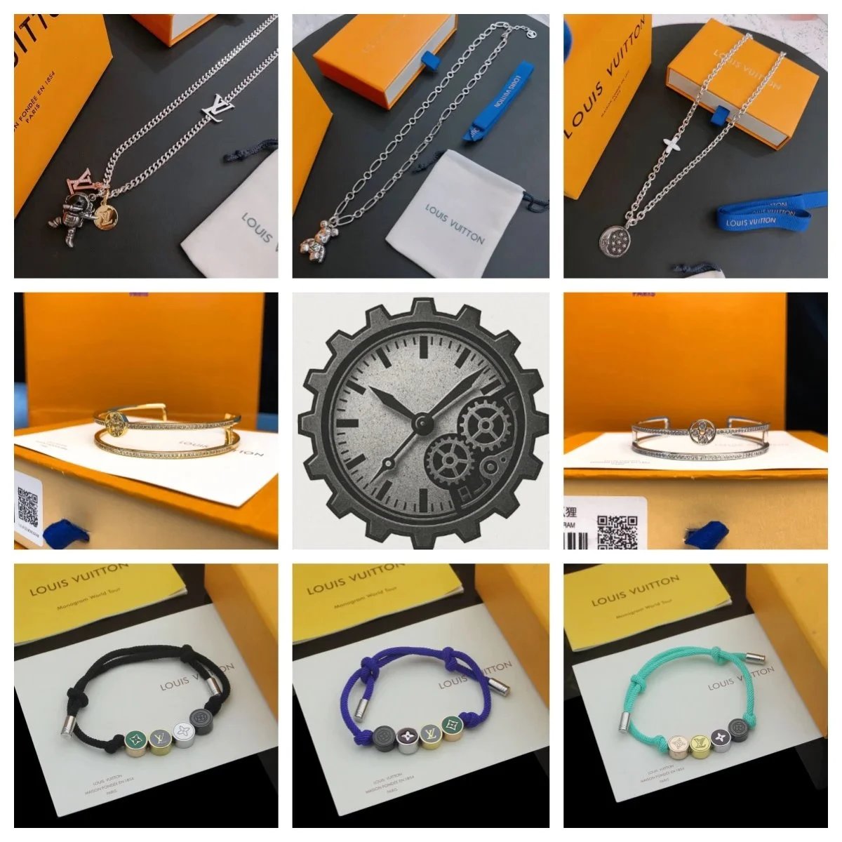 Louis Vuitton Jewelry Collection Necklaces Bracelets and Watches