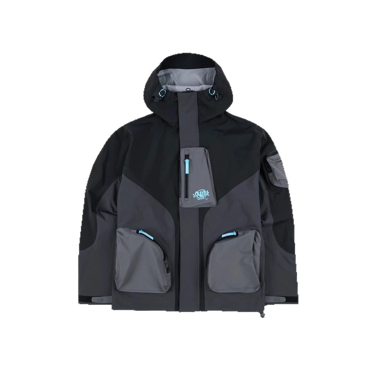 SOTAK Men's Waterproof Ski Jacket with Hood and Multiple Pockets