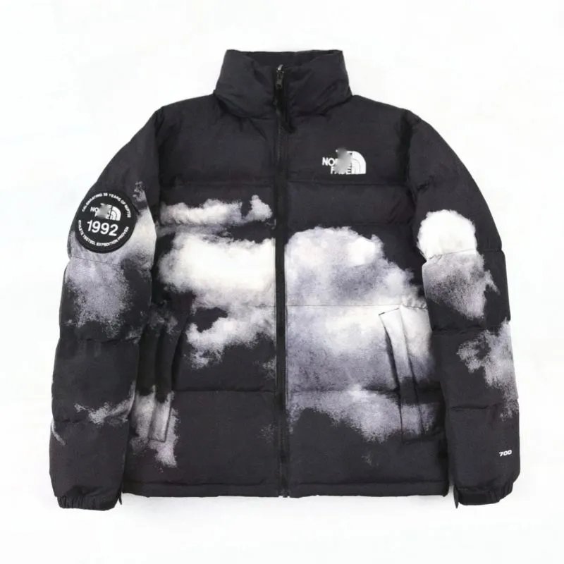 The North Face Cloud Print Down Jacket 1992 Limited Edition