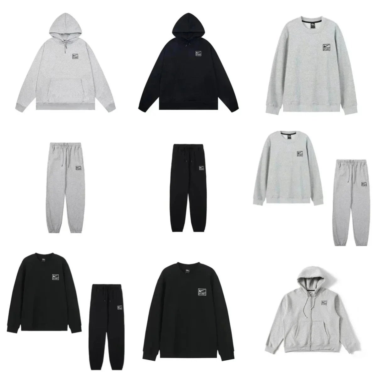 Nike Sportswear Club Fleece Hoodie and Sweatpants Set
