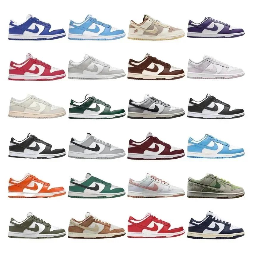 Nike Dunk Low Sneakers Collection - Classic Street Style