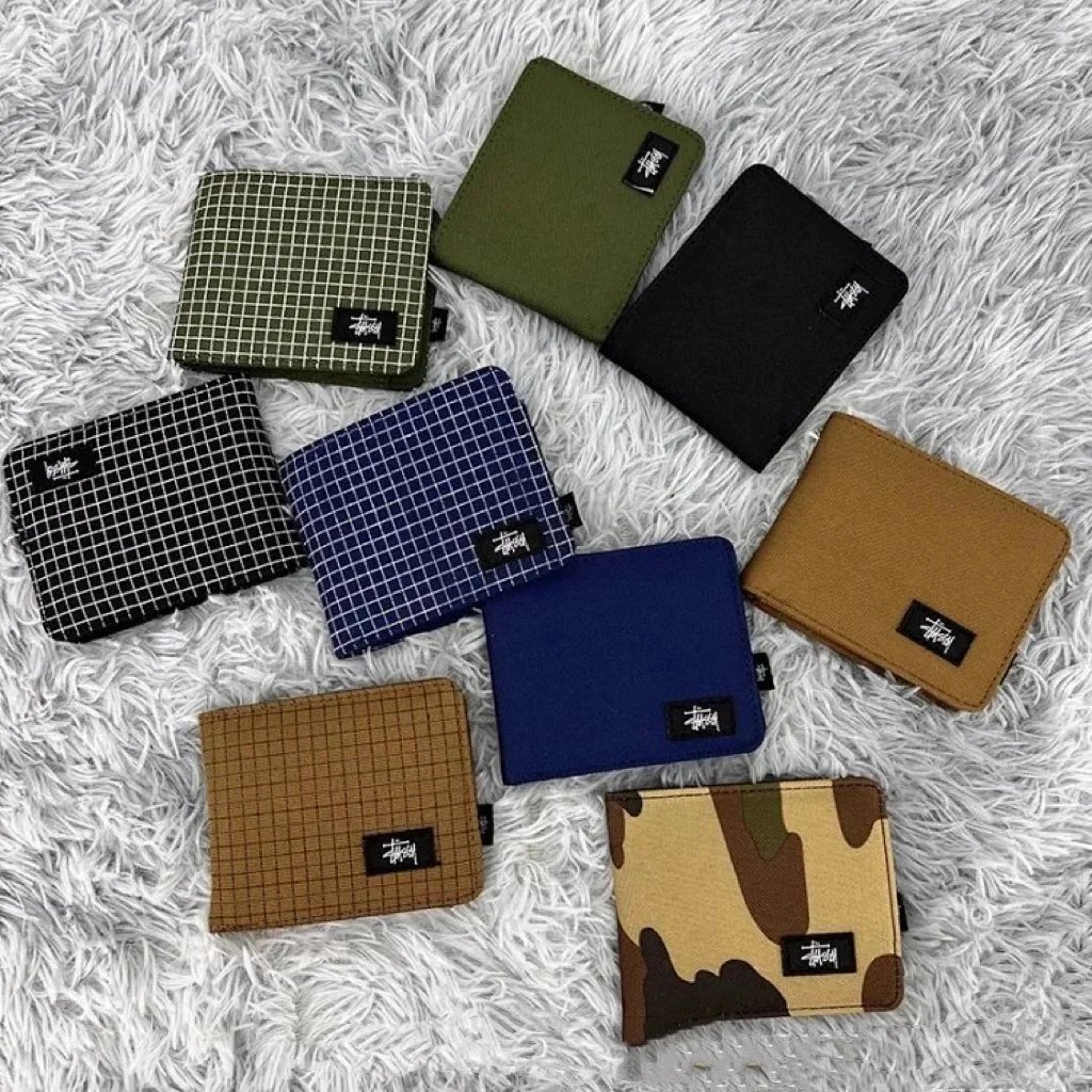 Stussy Wallets Collection - Stylish & Durable Bi-Fold Wallets