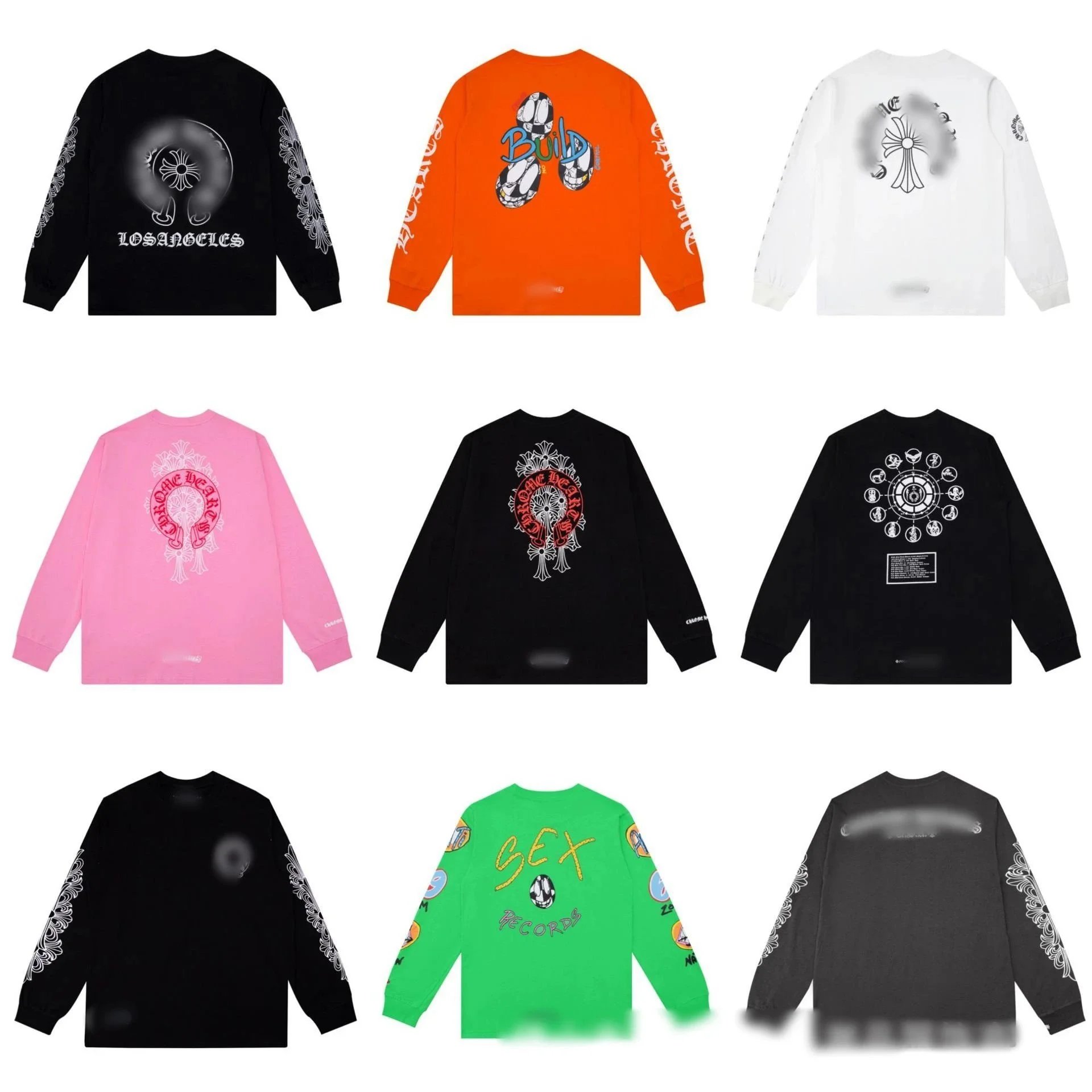 Chrome Hearts Long Sleeve T-Shirts Collection