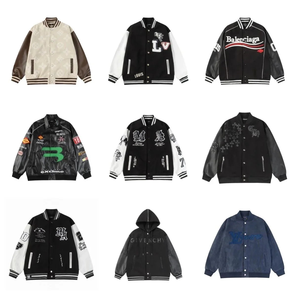 Luxury Designer Varsity Jackets for Men and Women
