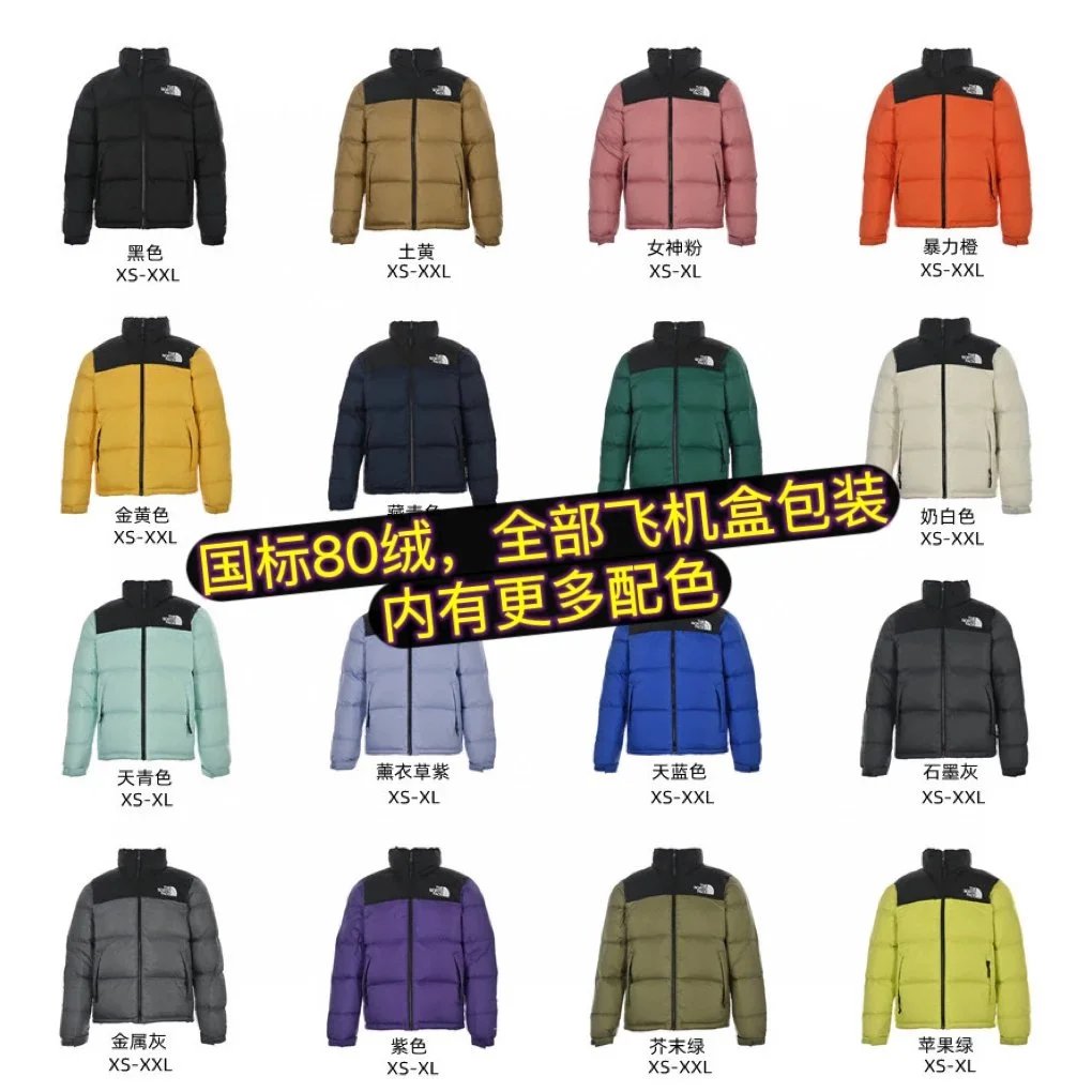 The North Face Nuptse Jacket Men's Down Puffer Coat Warm Winter Outdoor